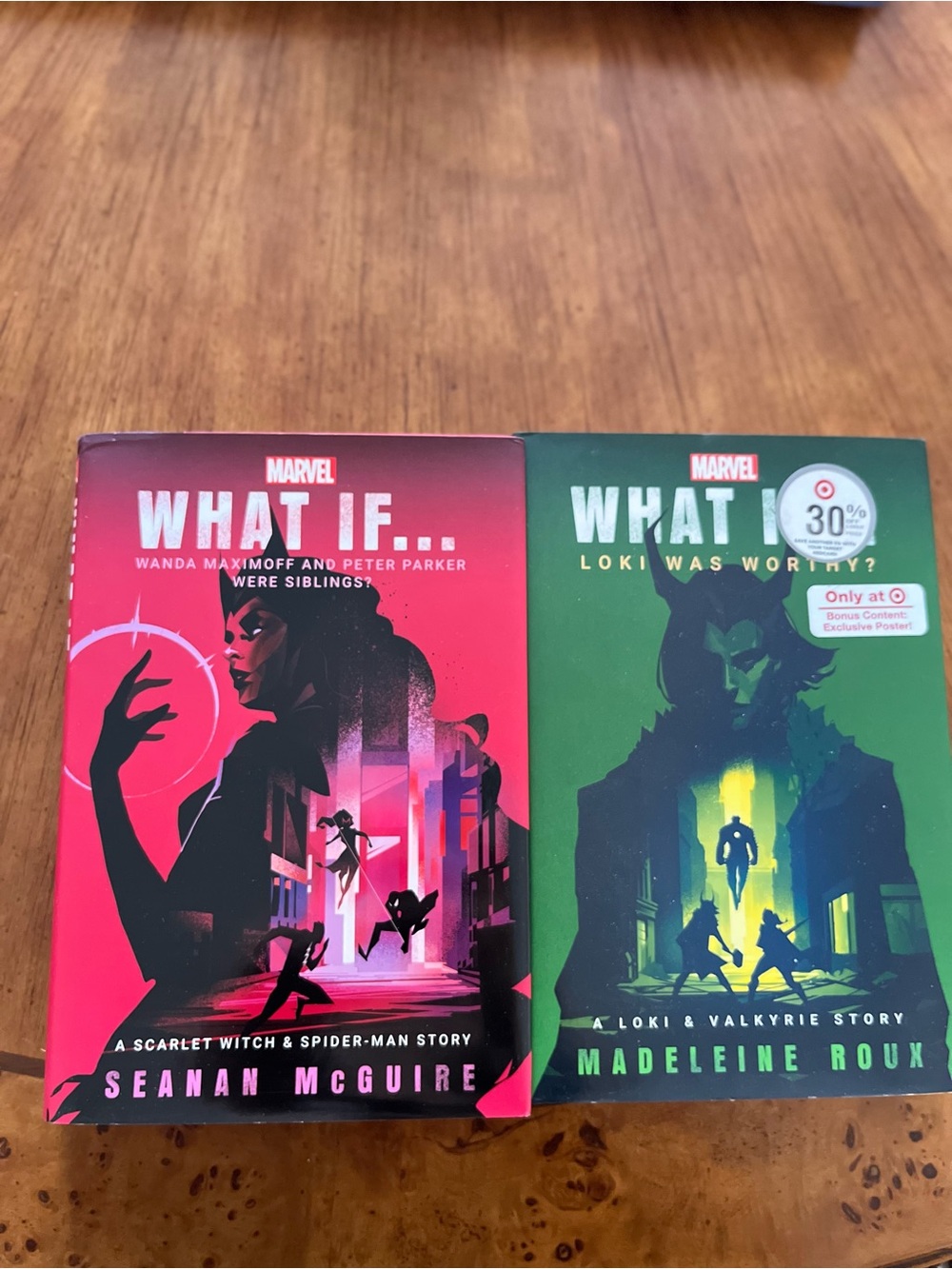 Marvel What If... Scarlet Witch (Red) & Loki (Green) Graphic Novels